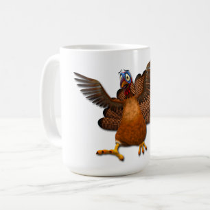 Mug SlipperyJoe's Thanksgiving gobble de manière respo