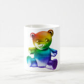 Mug SlipperyL'ours en peluche brossé de Joe gra arc-en (Centre)