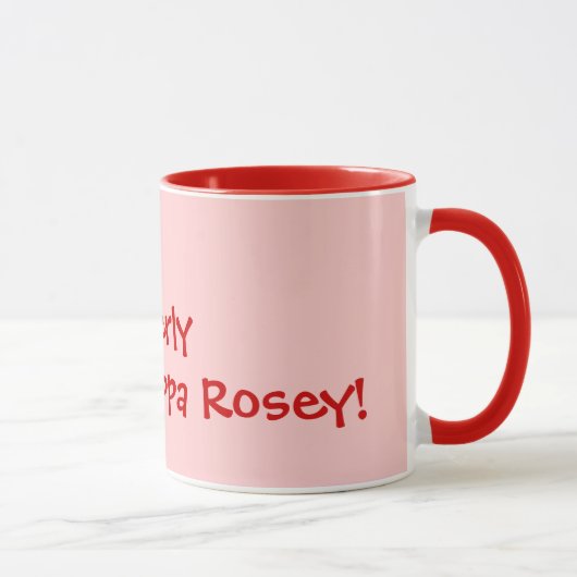 Mug slogan d'argot à rimes légères (Droite)