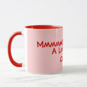 Mug slogan d'argot à rimes légères (Gauche)