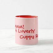 Mug slogan d'argot à rimes légères (Centre)