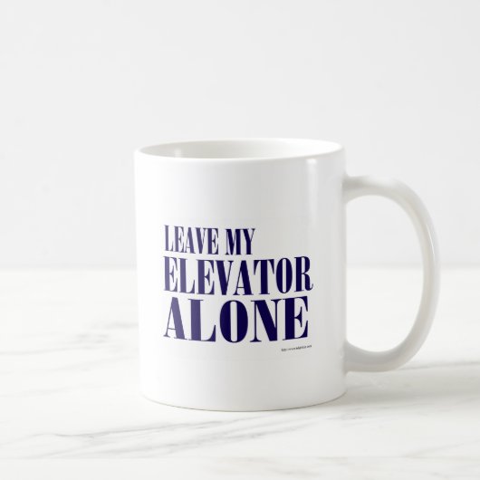 Mug Slogan de l'ascenseur passé (Droite)