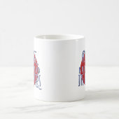 Mug Slogan de Récupération de Courage et de Foi (Centre)