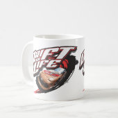 Mug slogan de voiture de dérive (Devant gauche)