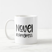 Mug Slogan d'écrivain drôle (Gauche)