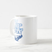 Mug Slogan Des Amateurs De Ski Nautique (Devant gauche)