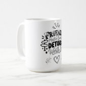 Mug Slogan des Meilleurs Amis (Devant gauche)