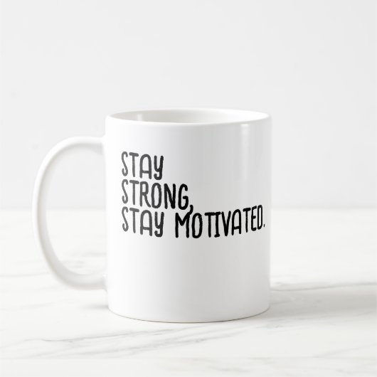 Mug Slogan motivationnel (Gauche)