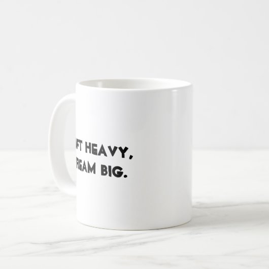 Mug Slogan motivationnel (Devant gauche)
