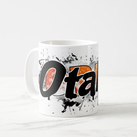 Mug Slogan Otaku Style Urbain (Devant gauche)