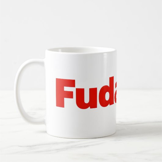 Mug Slogan rouge Sinple Fudanshi (Gauche)