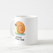 Mug Slomo C'Est Comment Je Passe Funky Snail Pun (Devant gauche)