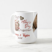 Mug Sloth and baby, Notre première fête des mères ense (Devant gauche)