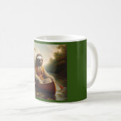 Mug Sloth Dans Un Canoë (Devant droit)
