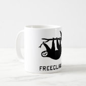 Mug sloth fautier climber freeclimber freeclimbing (Devant gauche)