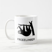 Mug sloth fautier climber freeclimber freeclimbing (Gauche)