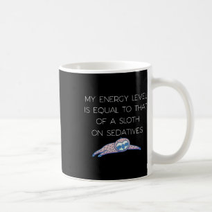 Mug Sloth Fibro Lupus Chronique Fatigue Spoonie Sleepy