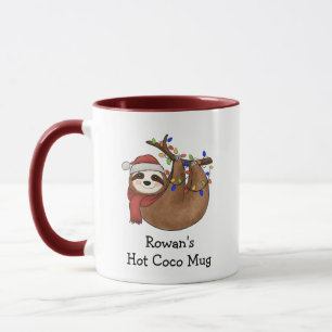 Mug Sloth Hot Coco personnalisé