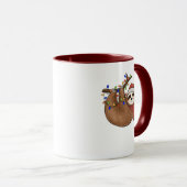 Mug Sloth Hot Coco personnalisé (Devant droit)