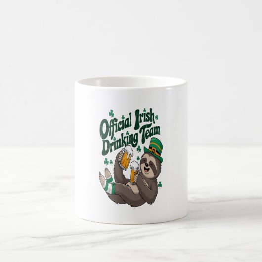 Mug Sloth Irish Drinking St Patrick's Day (Centre)