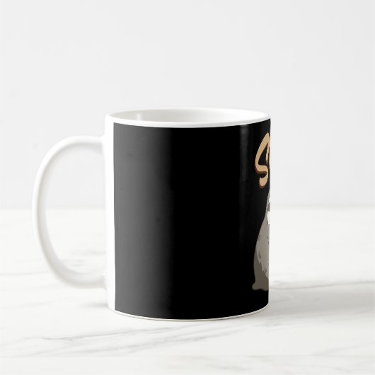Mug Sloth Lazy Sloths Sloffee Sleeping Funny Idée cade (Gauche)