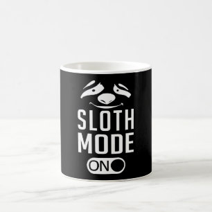 Mug Sloth Lazy Slots Animal Dormir Drôle Idée cadeau