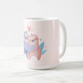 Mug Sloth Love (Devant droit)