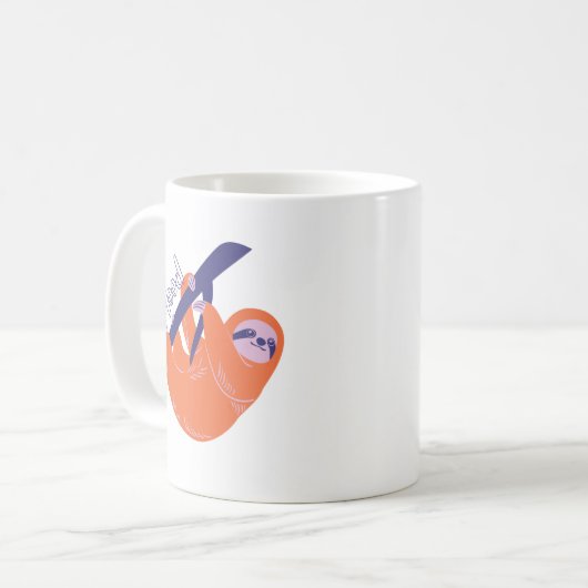 Mug Sloth Mood (Devant gauche)