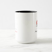 Mug Sloth Noël Neige Hiver Animaux Fentes (Centre)