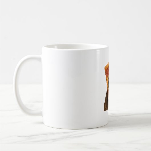 Mug Sloth pizza funny weird prank meme cute happy chri (Gauche)