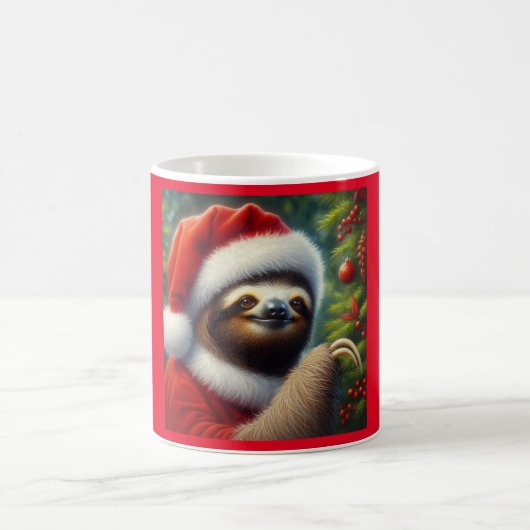 Mug Sloth Santa Claus (Centre)