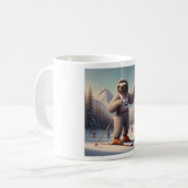 Mug Sloth Skiing (Devant gauche)