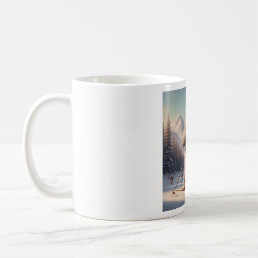 Mug Sloth Skiing (Gauche)