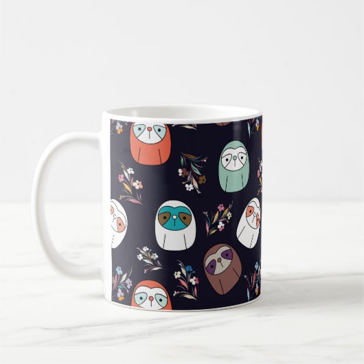 Mug Sloth sombre (Gauche)