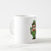 Mug Sloth St Patrick's Day Irish Lucky (Devant gauche)