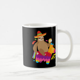 Mug Sloth Taco Pinata Cute mexicaine Fiesta Party Anim