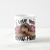 Mug Sloth Valentine's day I Love You Slow (Centre)