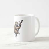 Mug Sloth Vintage Engraving Graphic Tee (2) (Devant droit)