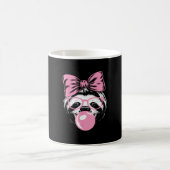 Mug Sloth Wearing Glasses and Blowing Pink Bubble Gum  (Centre)