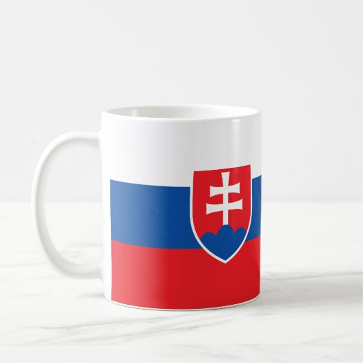 Mug Slovakia Flag (Gauche)