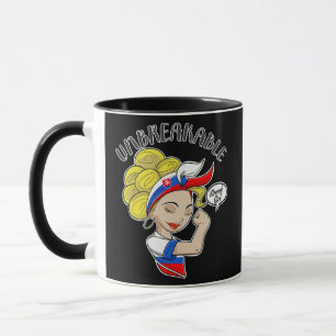 Mug Slovaque Fille Inbrisable I Patrimoine Slovaque I