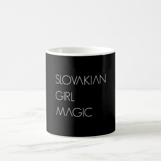 Mug Slovaque : Un cadeau pour une femme slovaque (Centre)