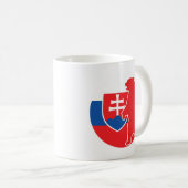 Mug Slovaquie Ours Slovaque (Devant droit)
