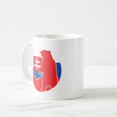 Mug Slovaquie Ours Slovaque (Devant gauche)