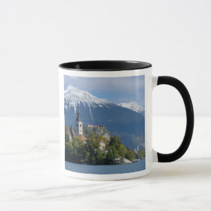 Mug Slovénie, Bled, lac de Bled, île de Bled, Bled