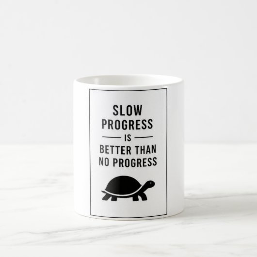 Mug Slow Progress Is Better Than No Progress (Centre)