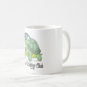 Mug Slow Walking Club Cute Funny Turtle (Devant droit)