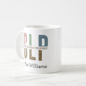 Mug SLP personnalisé orthophoniste don (Devant gauche)