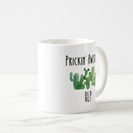 Mug SLP Speech Therapist Pathologist Teacher Gift (Devant droit)