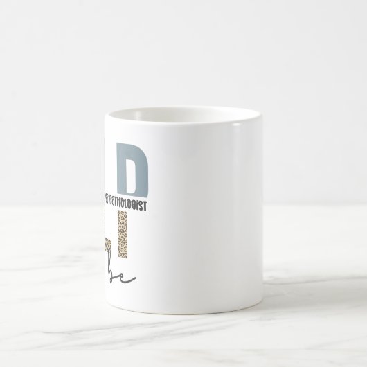 Mug SLP to be - Future Voix Langue Pathologiste cadeau (Centre)